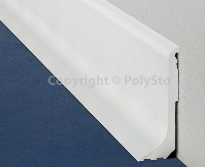 ZOCALO DE PVC DURO LINEA ECONOMICA DE PLINTOS POLYSTO