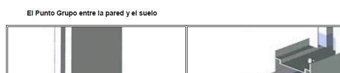 BASE AL PISO DEL PANEL CLEAN ROOM