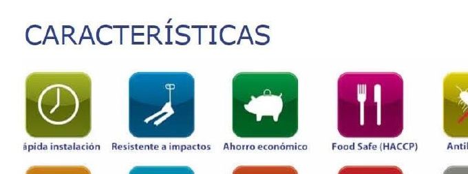 ZÓCALOS DE POLYSTO PARA PROTECCIONES SANITARIAS CUMPLE TODAS LAS NORMAS HACCP, DFA, BPM, ETC WORLDWIDE...!