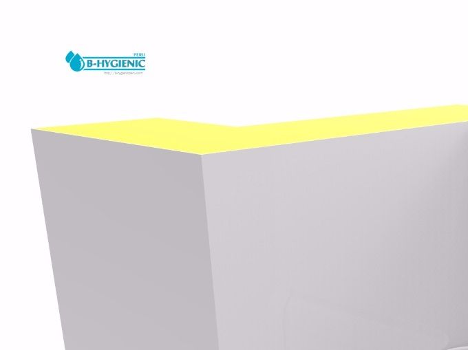 Zócalo de PVC Sanitario para Pared/Piso solo x 100 mm de alto H.