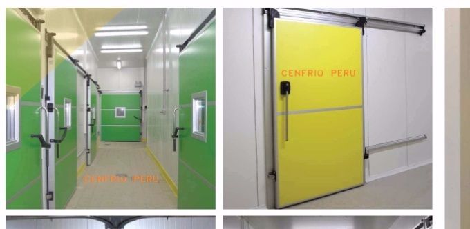 PUERTAS FRIGORIFICAS PARA PLANTAS DE PROCESOS ALIMENTOS
ABATIR - CORREDIZAS - FERROVIARIAS - TRONERAS - VAI-VEN