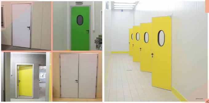 PUERTAS DE PASO DE PERSONAL, SANITARIO, OFICCIO 