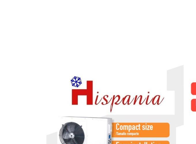 HISPANIA - UNIDADES CONDENSADORAS SERIE HUA, HUB, HUC...