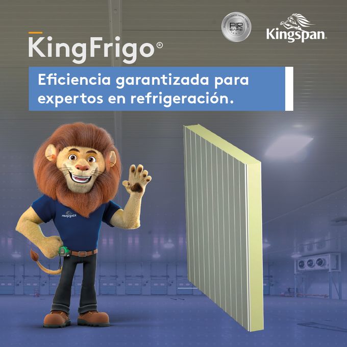 PANEL KINGFRIGO PIR POLIISOCIANURATO PIRSAFE DE KINGSPAN 