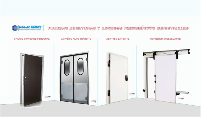 GAMA COMPLETA DE PUERTAS FRIGORIFICAS INDUSTRALES