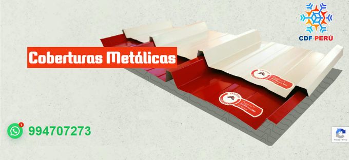 CUBIERTAS METALICAS TR-4 PRE-PINTADOS 